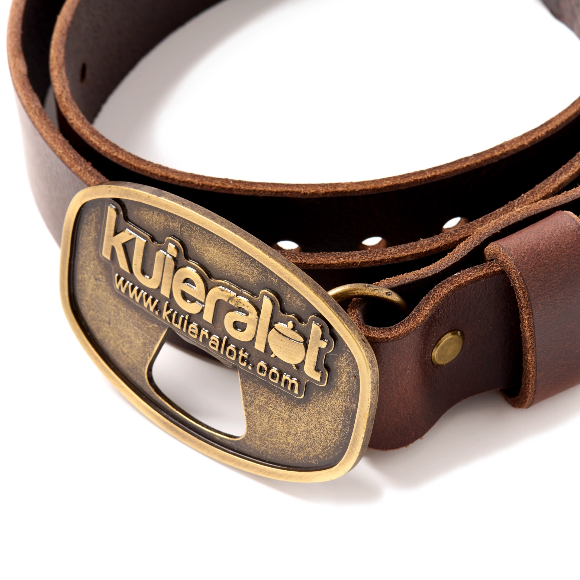 kuieralot® Leather Belt with Bottle Opener - Image 2