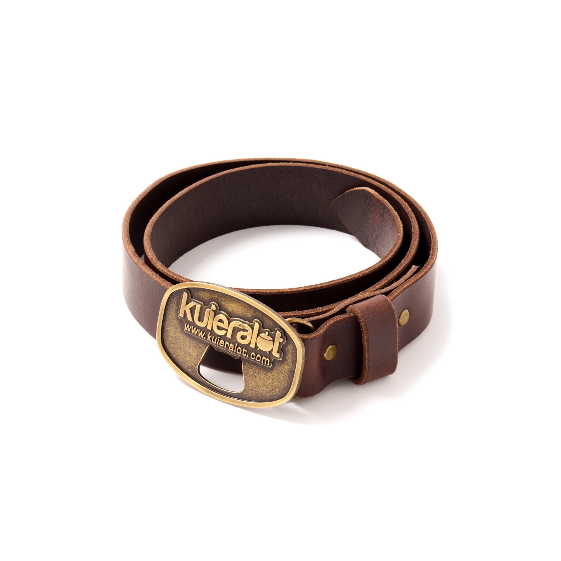 kuieralot® Leather Belt with Bottle Opener