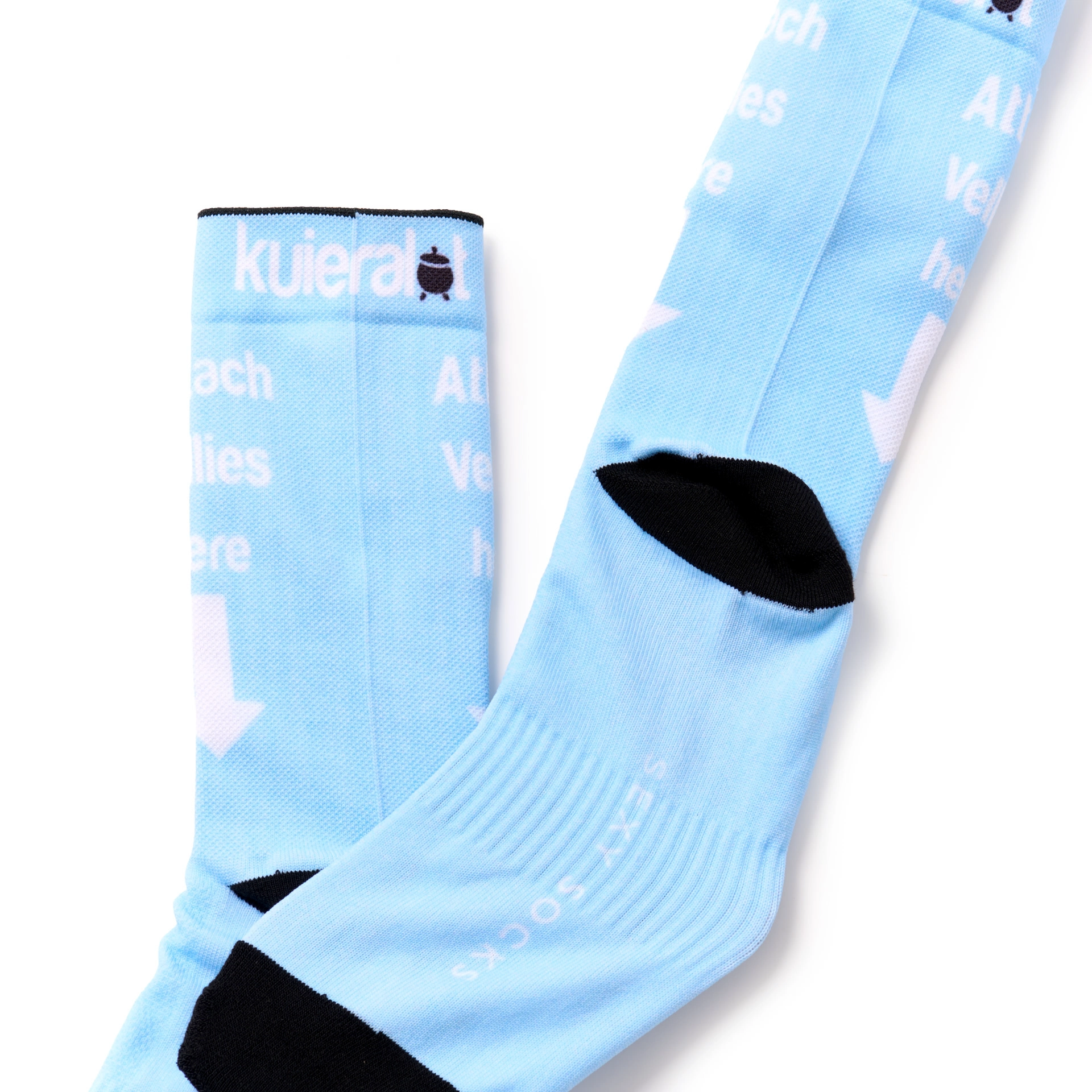 kuieralot® "Attach Vellies Here" Socks - Image 2