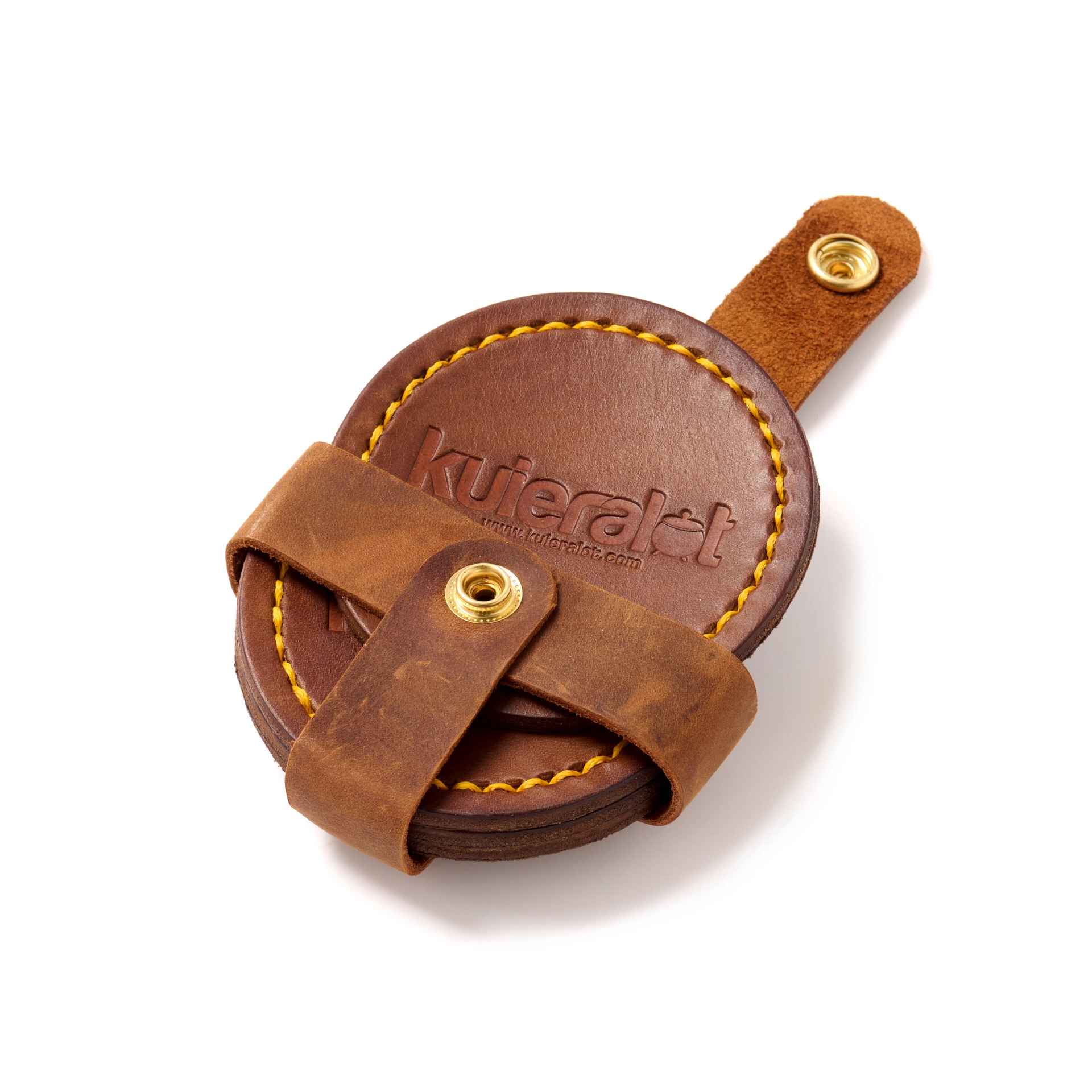 kuieralot® Leather Coasters (4 Pack) - Image 2