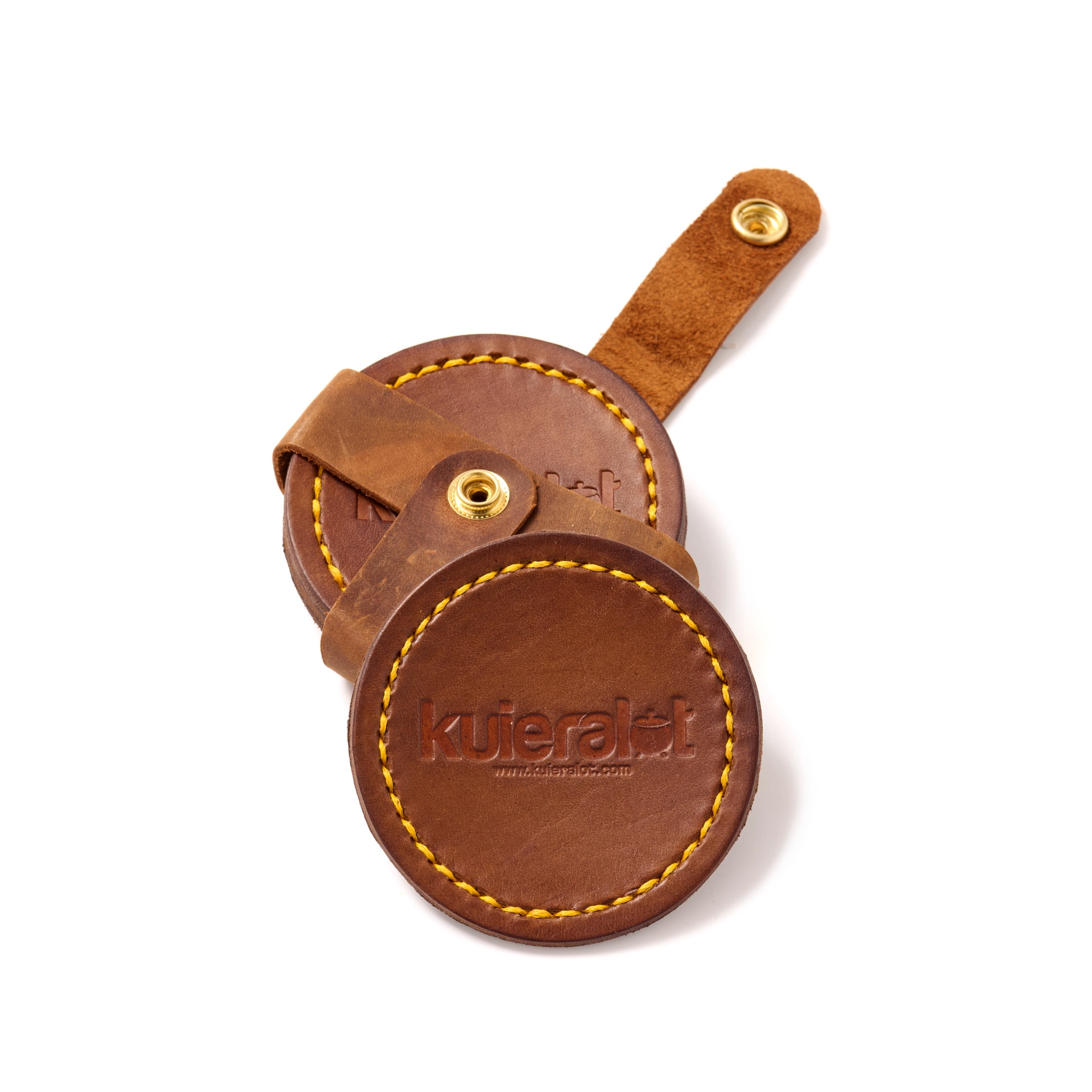 kuieralot® Leather Coasters (4 Pack) - Image 3