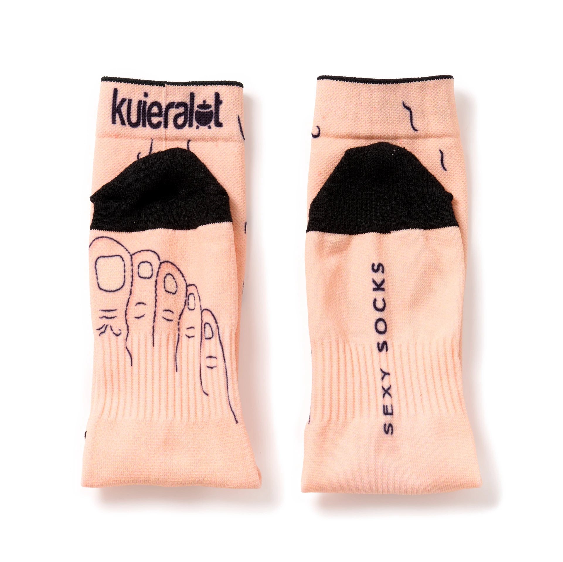 kuieralot® Kaalvoet Sokkie Socks - Image 3
