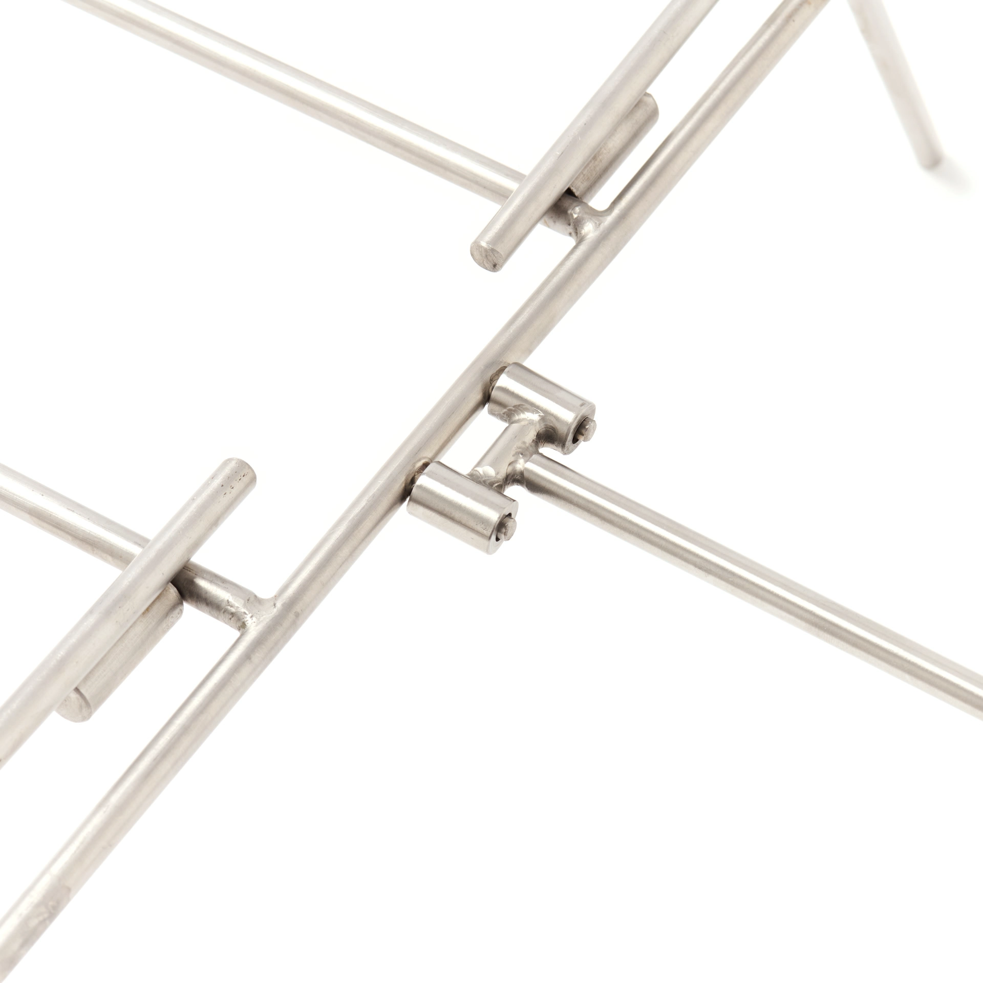 kuieralot® Stainless Steel '4xVierpoot' Braai Rooster Stand - Image 3