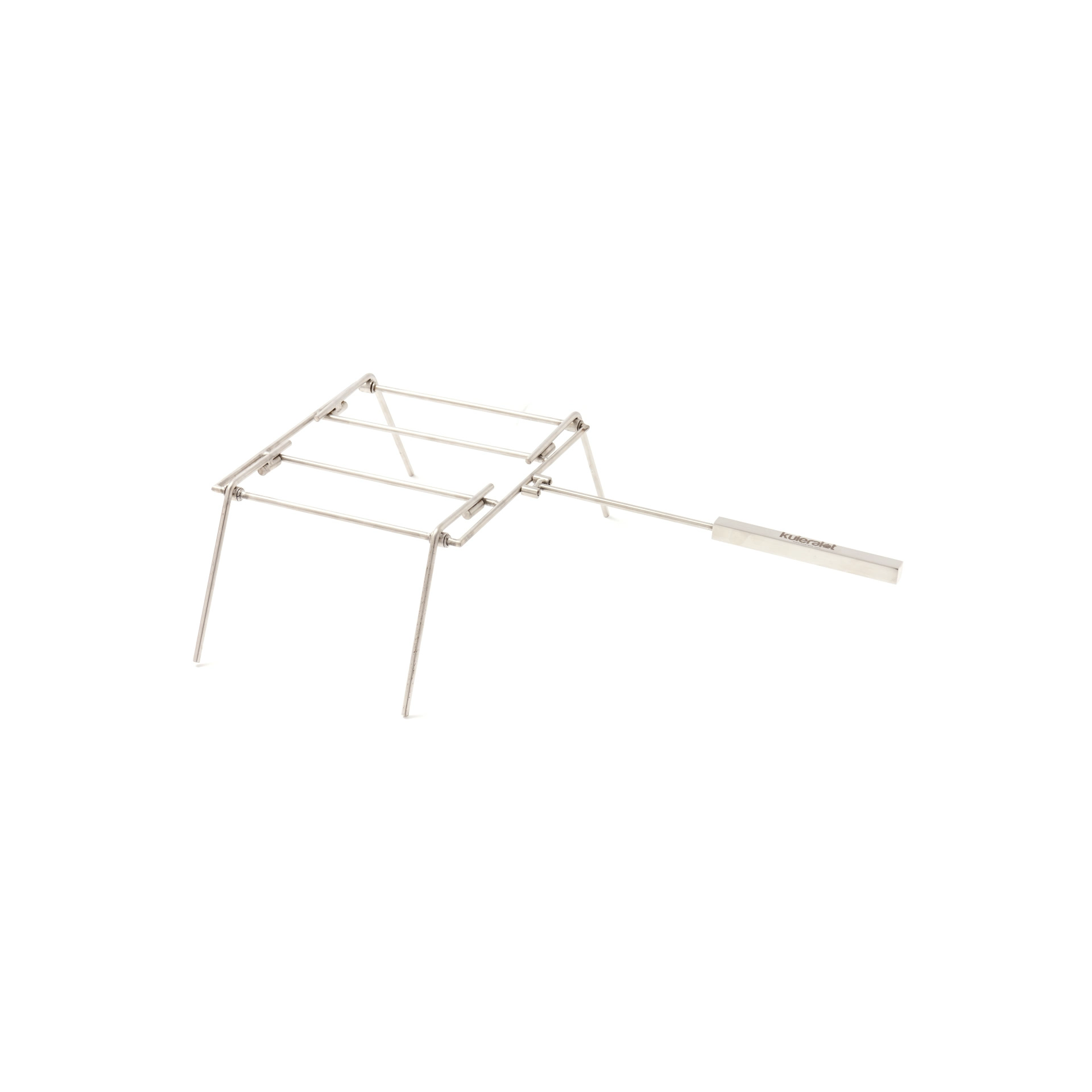 kuieralot® Stainless Steel '4xVierpoot' Braai Rooster Stand