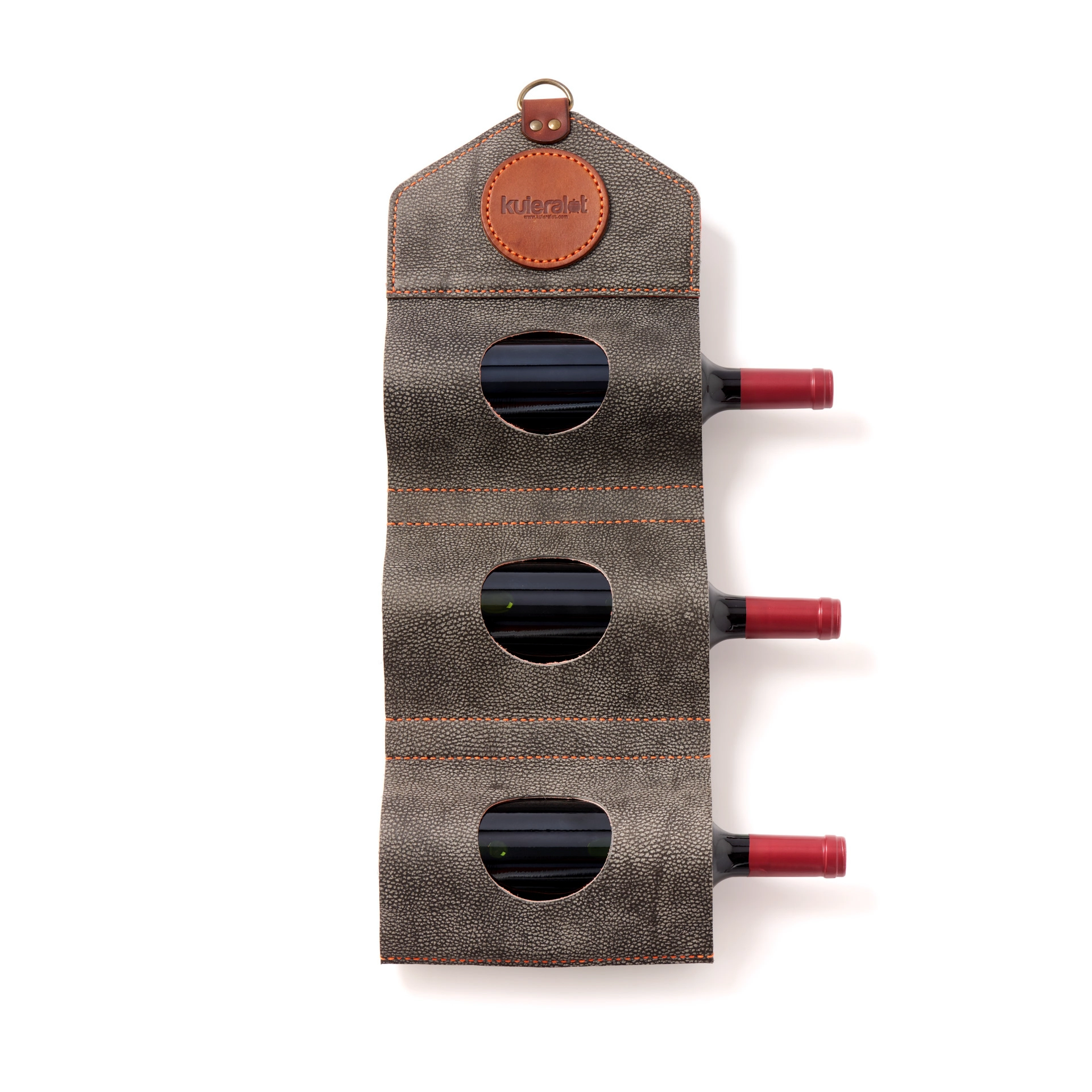 kuieralot® Leather Wine Carrier